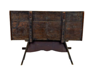 19th Century Victorian Carved Oak Bench — thumbnail 7