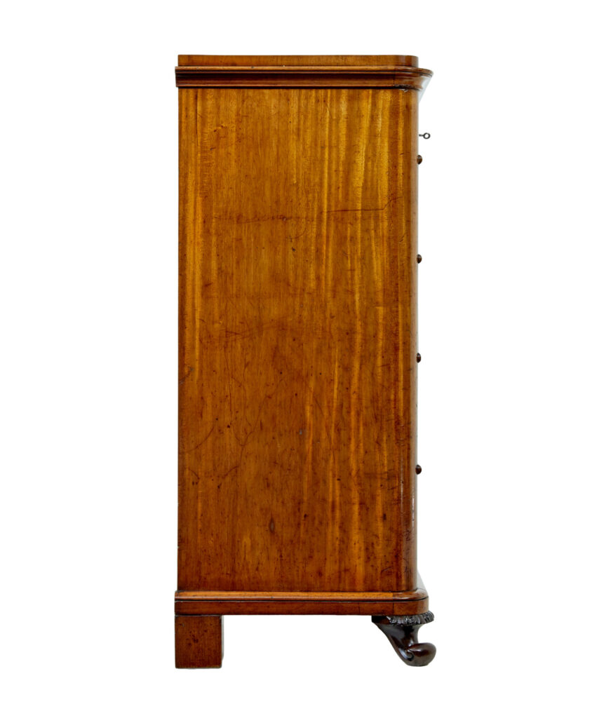 Swedish 19th Century 5 Drawer Chest of Drawers — image 6