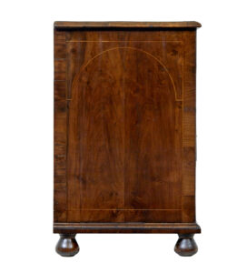 17th Century William and Mary Inlaid Walnut Chest of Drawers — thumbnail 2