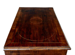 17th Century William and Mary Inlaid Walnut Chest of Drawers — thumbnail 8