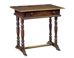 18TH CENTURY RUSTIC WALNUT SIDE TABLE