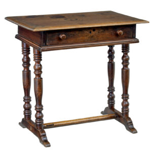 18TH CENTURY RUSTIC WALNUT SIDE TABLE