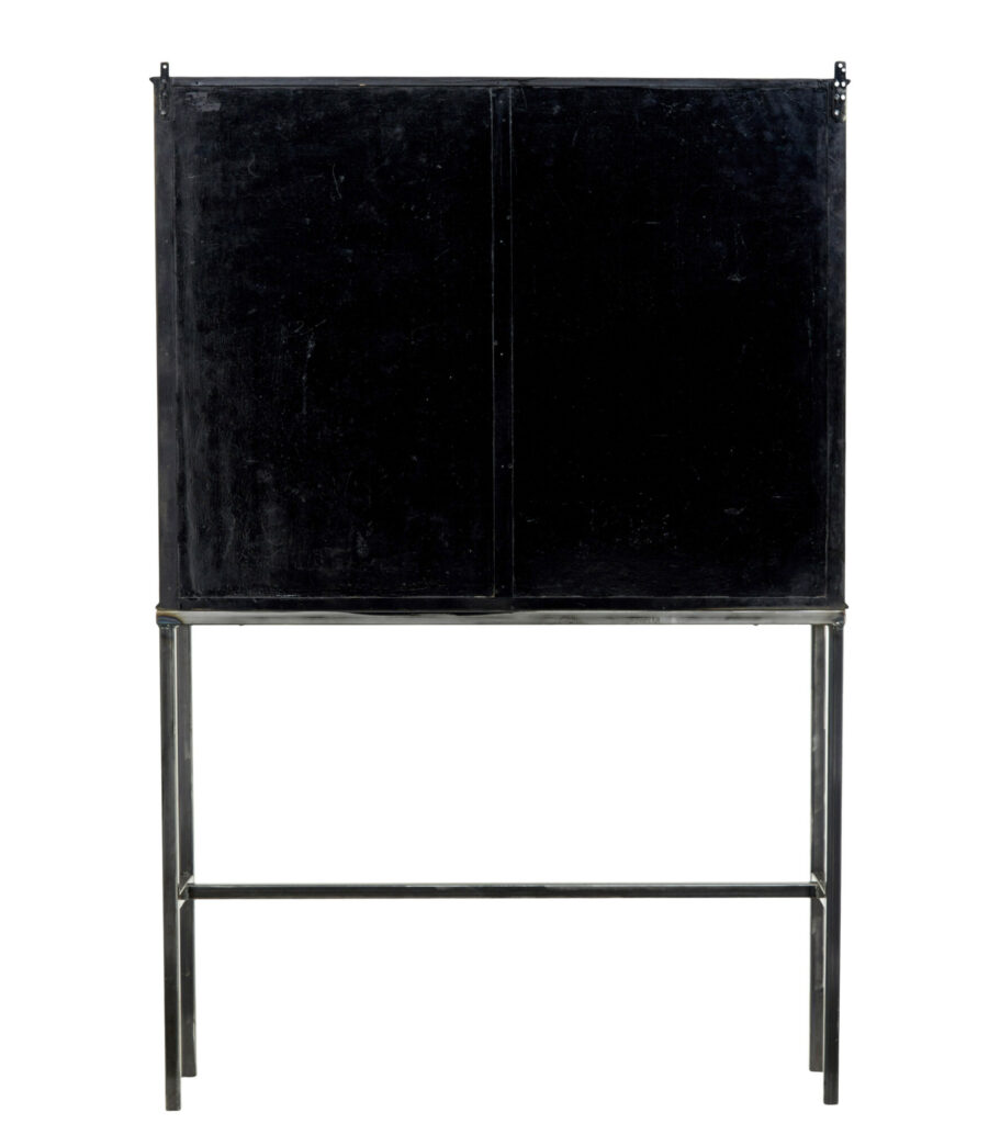 French 1920’s Brass Glazed Shop Display Cabinet by Siegel — image 3
