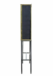French 1920’s Brass Glazed Shop Display Cabinet by Siegel — thumbnail 2