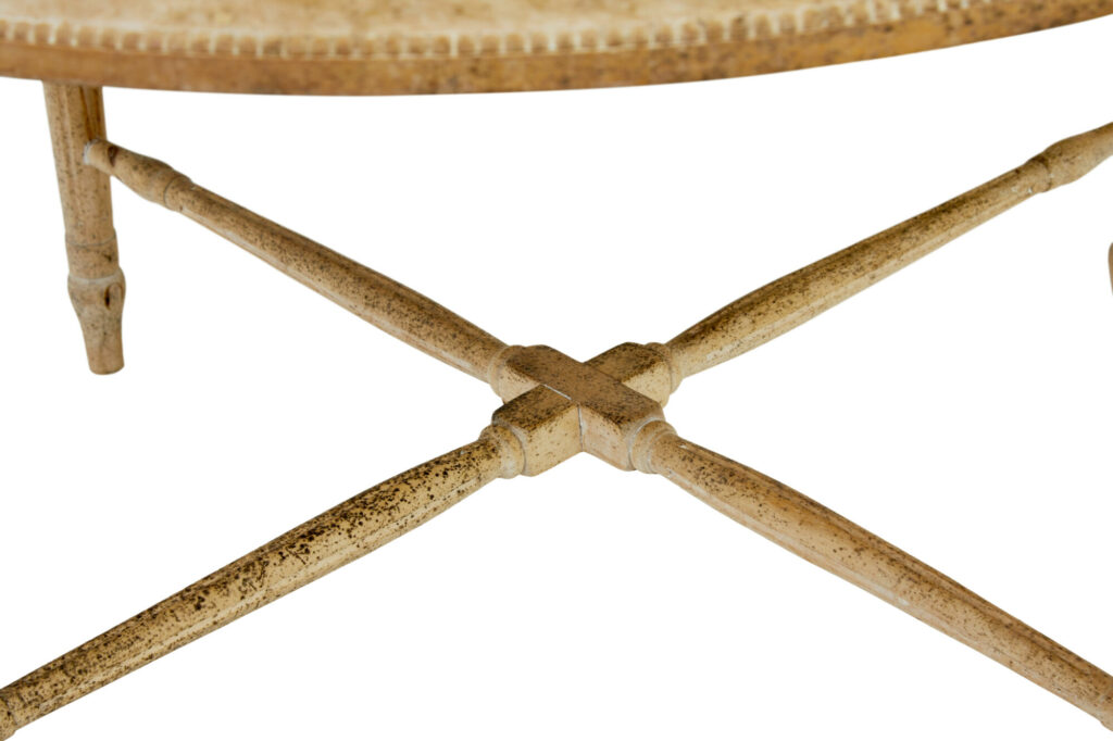 19th Century Circular Scandinavian Pine Dining Table — image 2