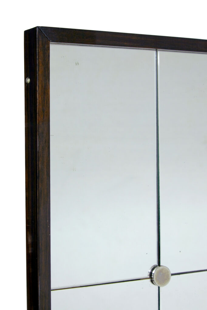 Large Mid Century Swedish Panelled Mirror — image 4