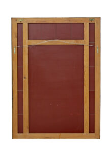 Large Mid Century Swedish Panelled Mirror — thumbnail 5