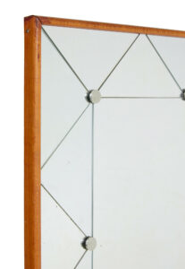 Mid Century Swedish Harlequin Wall Mirror — thumbnail 4