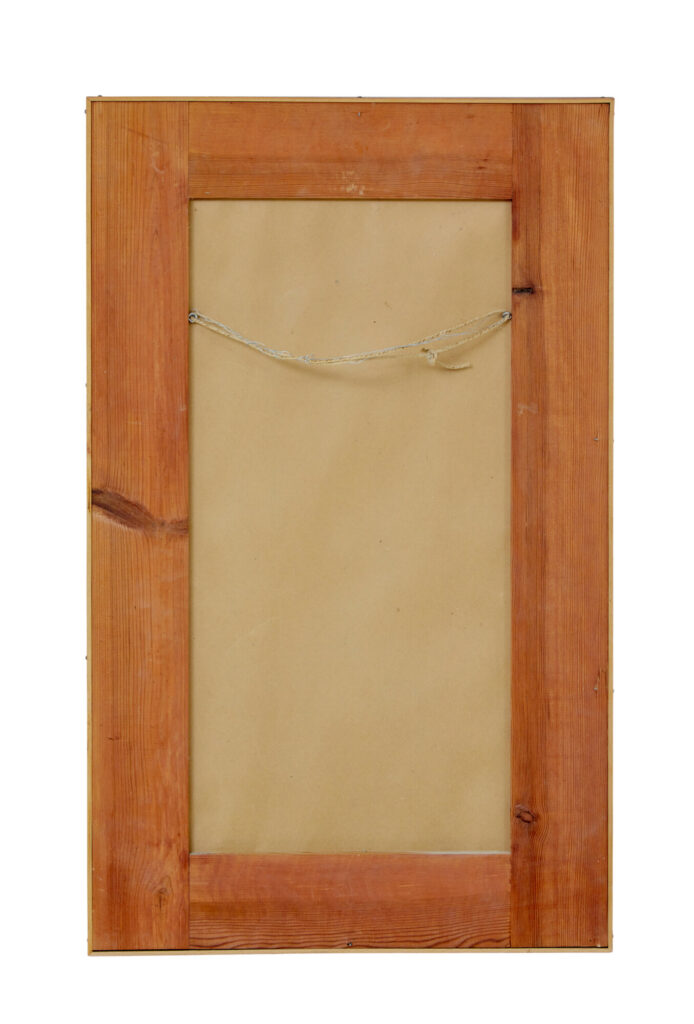 Mid Century Swedish Harlequin Wall Mirror — image 2
