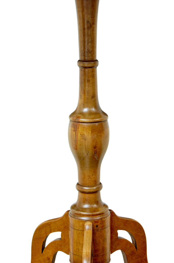 Swedish 19th Century Inlaid Birch Games Table — image 4