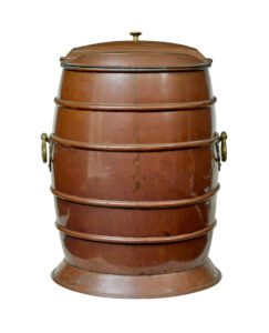 19th Century Copper and Brass Water Barrel — thumbnail 6