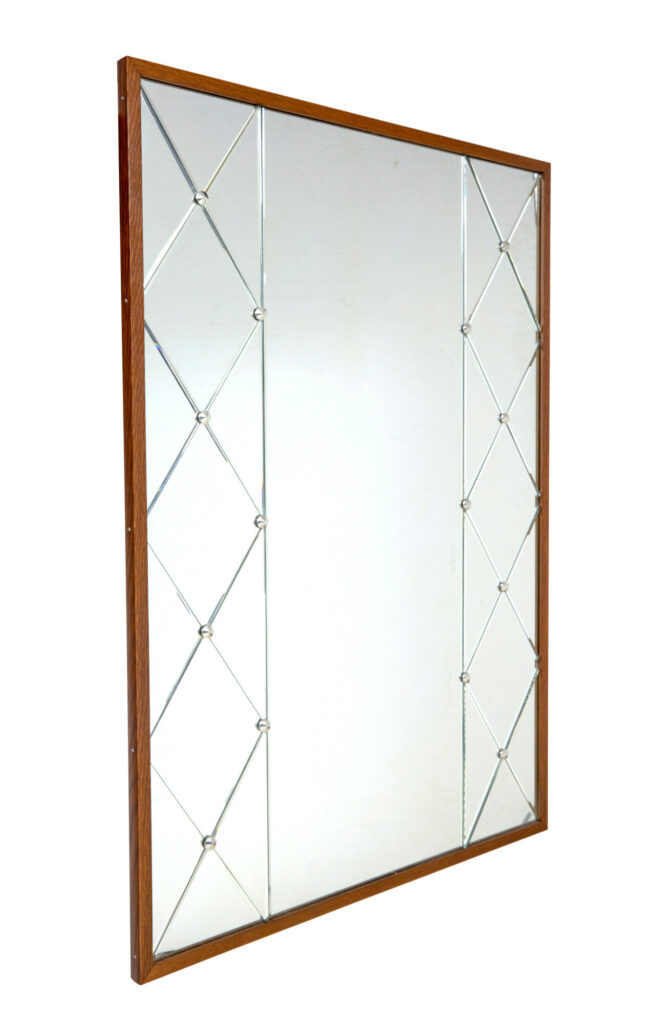 Swedish Oak Harlequin Wall Mirror by Glas &Amp; Tra — image 2