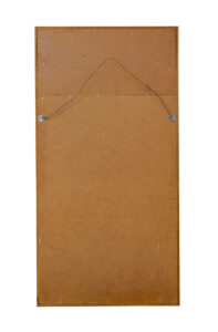 Mid 20th Century Swedish Segmented Bedroom Mirror — thumbnail 5