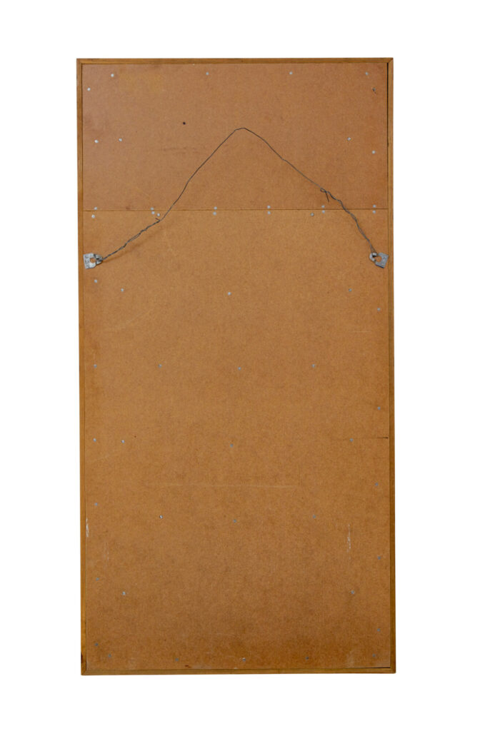 Mid 20th Century Swedish Segmented Bedroom Mirror — image 5