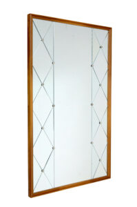 Scandinavian Mid Century Segmented Harlequin Wall Mirror — thumbnail 4