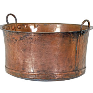 LARGE 19TH CENTURY COPPER COOKING VESSEL