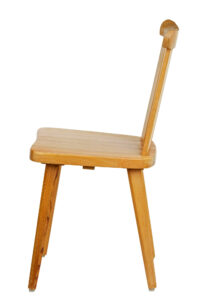 Set of 8 Mid Century Swedish Pine Dining Chairs — thumbnail 4