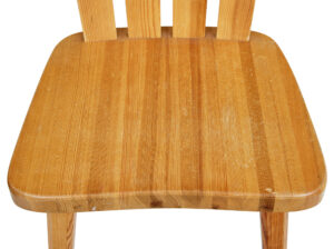 Set of 8 Mid Century Swedish Pine Dining Chairs — thumbnail 2