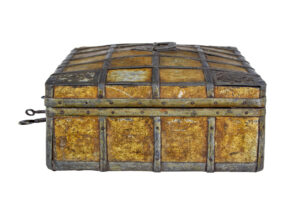 Late 18th Century Scandinavian Metal Bound Box — thumbnail 10