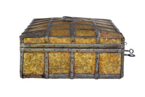 Late 18th Century Scandinavian Metal Bound Box — thumbnail 8