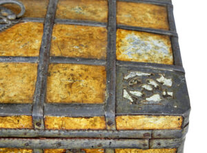 Late 18th Century Scandinavian Metal Bound Box — thumbnail 6