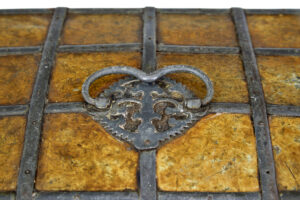 Late 18th Century Scandinavian Metal Bound Box — thumbnail 5