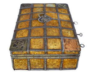 Late 18th Century Scandinavian Metal Bound Box — thumbnail 4