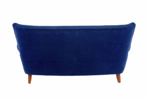 Fine Mid 20th Century Blue 3 Piece Suite — thumbnail 5