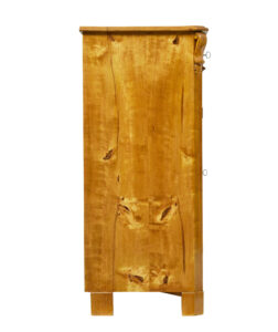 19th Century Swedish Tiger Birch Cupboard — thumbnail 4