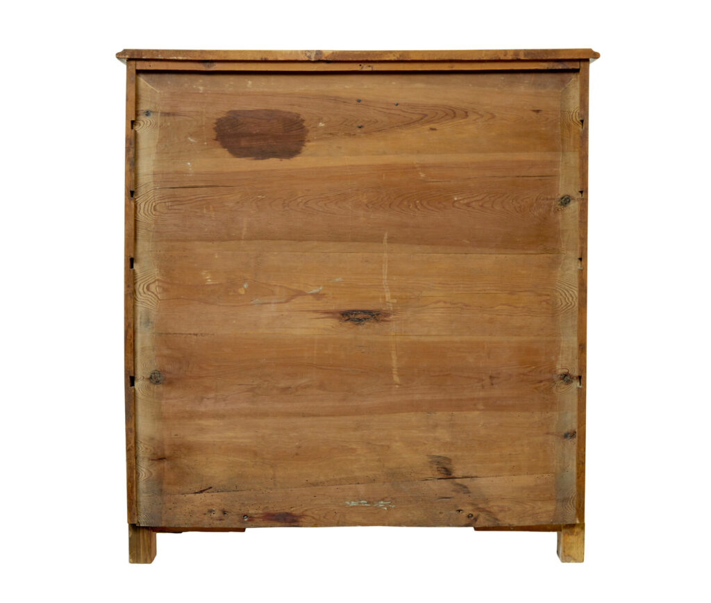 19th Century Swedish Tiger Birch Cupboard — image 3
