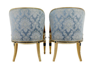Pair of 19th Century Swedish Gothenburg Gilt Armchairs — thumbnail 8