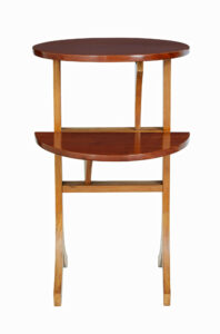 EARLY 20TH CENTURY METAMORPHIC MAHOGANY OCCASIONAL TABLE