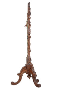 19th Century Carved Oak Black Forest Fire Screen — thumbnail 6