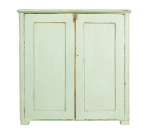 Swedish Mid 19th Century Painted Pine Cupboard Sideboard — thumbnail 2