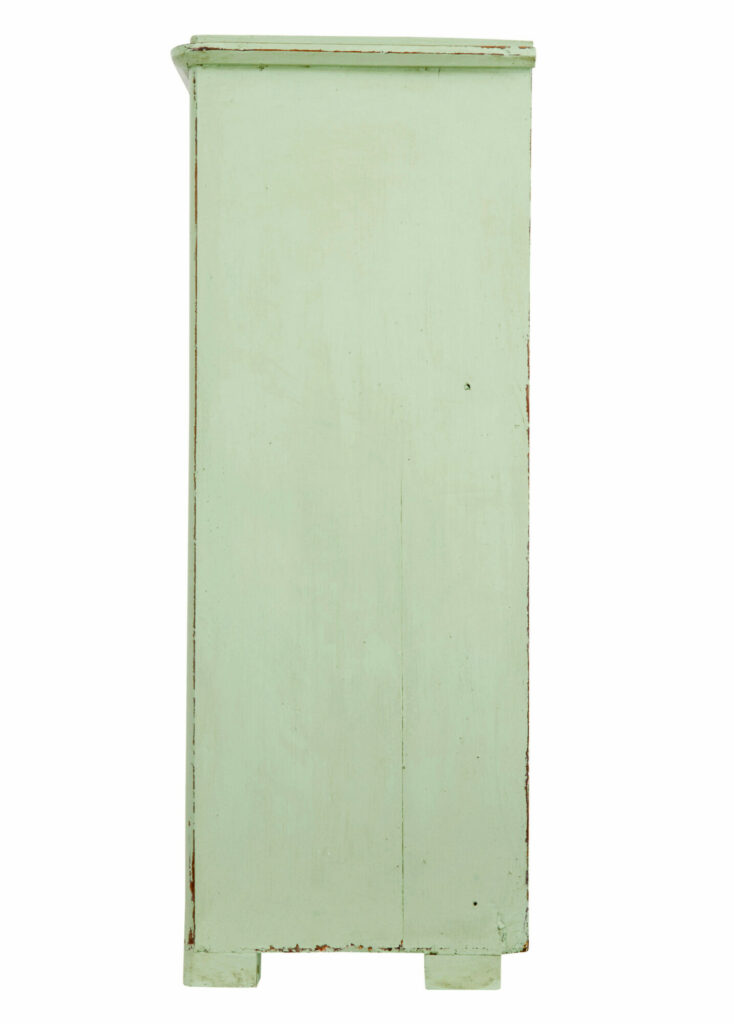Swedish Mid 19th Century Painted Pine Cupboard Sideboard — image 6