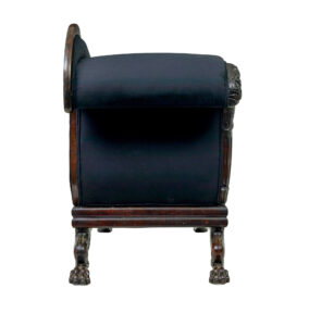19th Century William Iv Carved Mahogany Chaise Longue — thumbnail 9