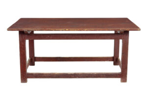 Large 19th Century Scandinavian Pine Painted Table — thumbnail 5