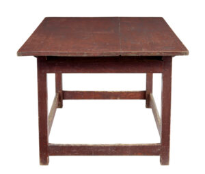 Large 19th Century Scandinavian Pine Painted Table — thumbnail 4