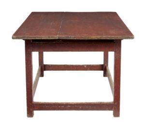 Large 19th Century Scandinavian Pine Painted Table — thumbnail 2