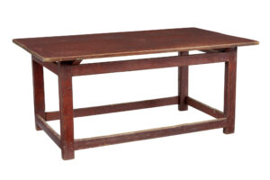 LARGE 19TH CENTURY SCANDINAVIAN PINE PAINTED TABLE
