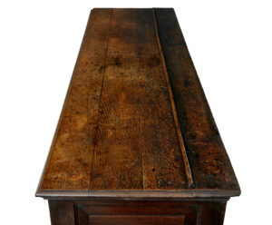 English 18th Century Carved Oak Dresser — thumbnail 2