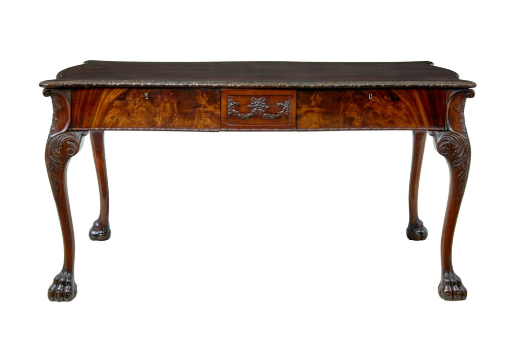 Mid 19th Century English Partners Desk in the Chippendale Taste — image 13