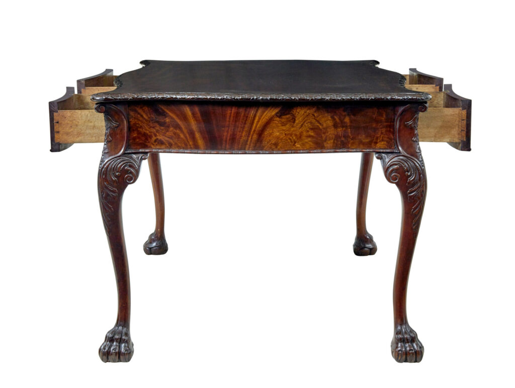 Mid 19th Century English Partners Desk in the Chippendale Taste — image 12
