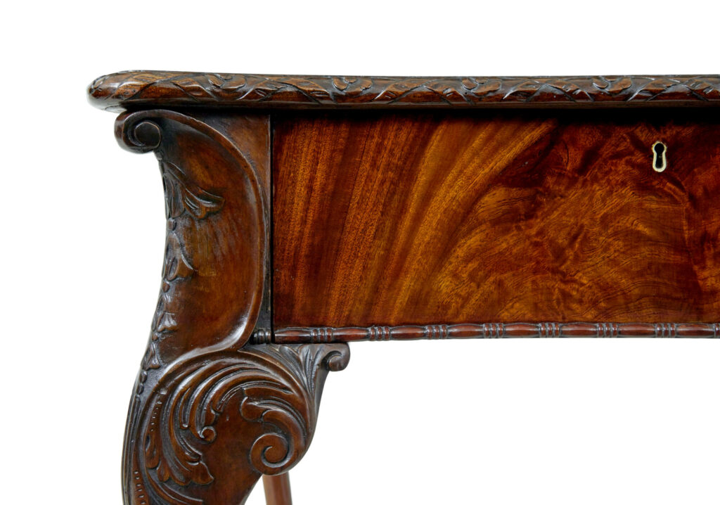 Mid 19th Century English Partners Desk in the Chippendale Taste — image 9