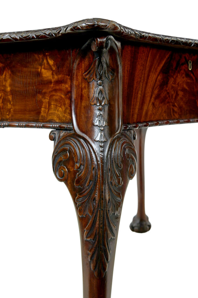 Mid 19th Century English Partners Desk in the Chippendale Taste — image 6