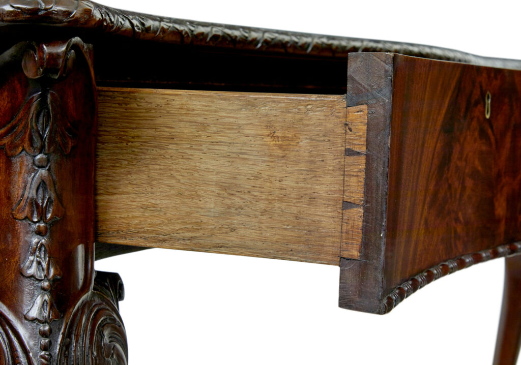Mid 19th Century English Partners Desk in the Chippendale Taste — image 5