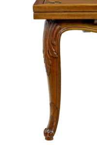 19th Century French Inlaid Fruitwood Extending Dining Table — thumbnail 2