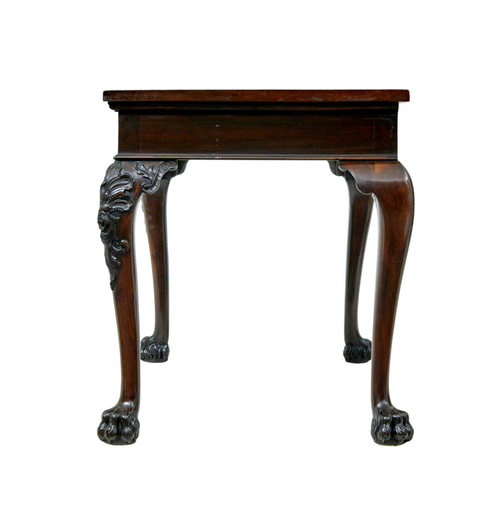19th Century English Hand Carved Serving Table — image 13