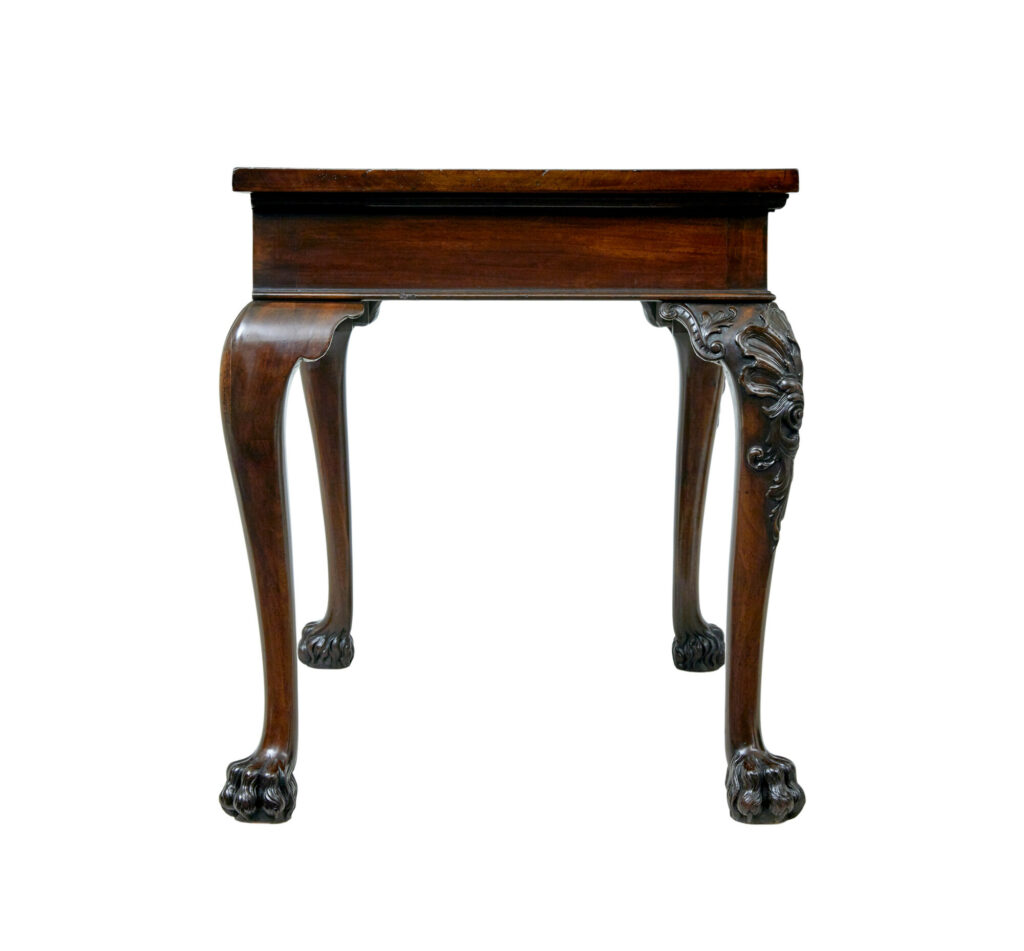 19th Century English Hand Carved Serving Table — image 11