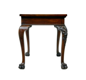 19th Century English Hand Carved Serving Table — thumbnail 11